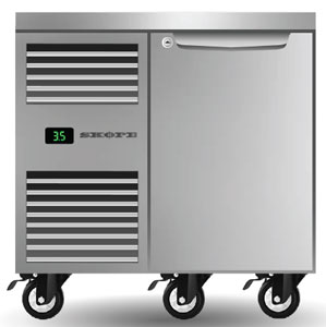 SKOPE ProSpec PG11.UBR.1.SD 1 Solid Door GN 1/1 Underbench Fridge