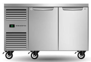 Skope ProSpec PG11.UBR.2.SD 2 Solid Door GN 1/1 Underbench Fridge
