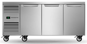 Skope ProSpec PG11.UBR.3.SD 3 Solid Door GN 1/1 Underbench Fridge