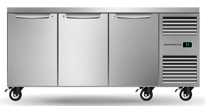 Skope ProSpec PG11.UBR.3.SD.RH 3 Solid Door GN 1/1 Right Hand Underbench Fridge