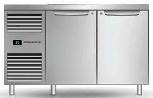 SKOPE Prospec PG13.PPS.2.SD 2 Solid Door GN1/3 Salad Prep Fridge