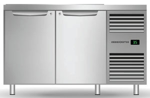 SKOPE Prospec PG13.PPS.2.SD.RH 2 Solid Door GN1/3 Salad Prep Fridge - Right Hand Door