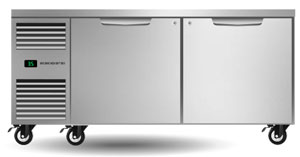 Skope ProSpec PG21.UBF.2.SD 2 Solid Door GN 2/1 Underbench Freezer