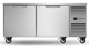 SKOPE ProSpec PG21.UBF.2.SD.RH 2 Solid Door GN 2/1 Underbench Freezer