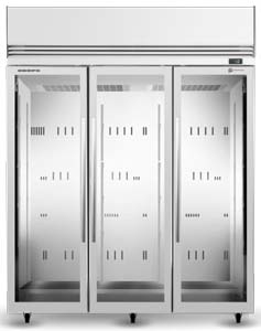 SKOPE TMF1500-Ice 3 Door White Display Freezer