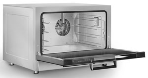 Smeg ALFA420E1HDS 4 Tray 3-Phase Humidified Convection Oven