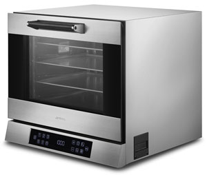 Smeg ALFA43XE1HDS 4 Tray 15A Multi-Function Electric Humidified Convection Oven