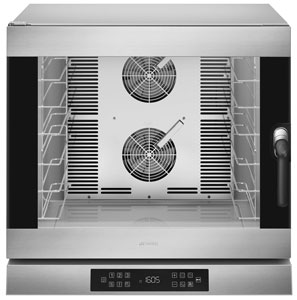 Smeg ALFA625E1HDS 6 Tray 3-Phase Electronic Humidified Convection Oven