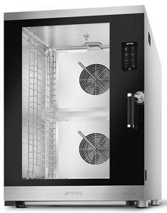 Smeg SPO10L2SDL Combi Steamer With Steamart Technology