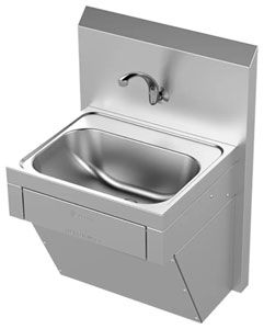 Stoddart WB.KO3.TV Knee Operated Wash Basin ith Tempering Valve