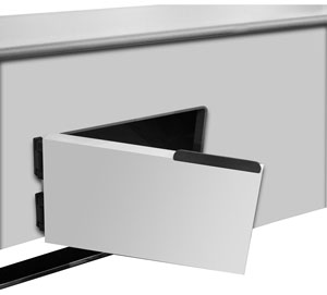 Tecnodom PAN2000 Curved Front Glass Deli Display