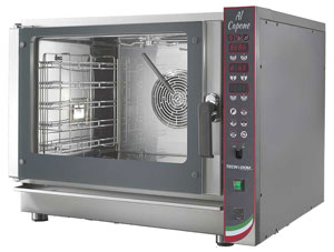 Tecnodom TDC-5VH Nerone CL 5 Tray Digital Combi Oven