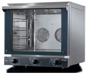 Tecnodom TDE-4CG Nerone EKO 4 Tray Convection Oven with Grill