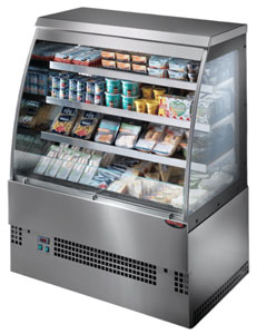 Tecnodom TDEVO-090S EVO Grab'n Go Self-Serve Curve Display