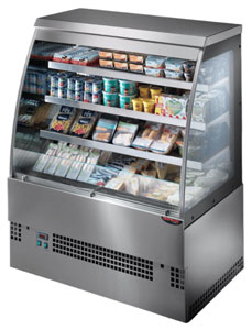 Tecnodom TDEVO-150S EVO Grab'n Go Self-Serve Curve Display