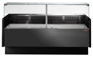 Tecnodom TDMR-0820B Serie MR80 Black 2000mm Wide Deli Display with Storage