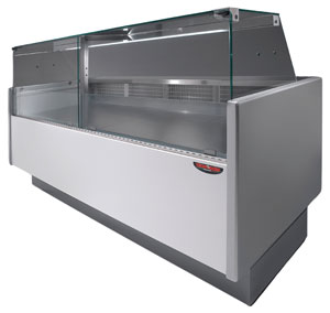 Tecnodom TDMR-0920 Serie MR9.5 2000mm Wide Deli Display with Storage