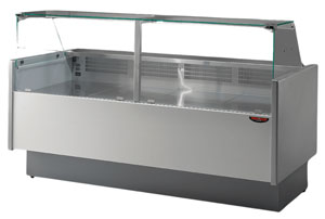 Tecnodom TDMR-0920 Serie MR9.5 2000mm Wide Deli Display with Storage