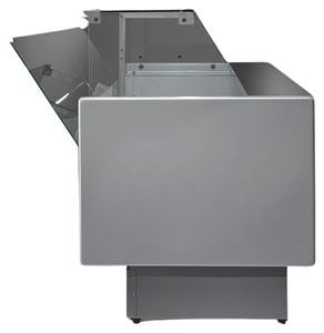 Tecnodom TDMR-0920 Serie MR9.5 2000mm Wide Deli Display with Storage