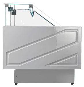 Tecnodom TDMR-0925 Serie MR9.5 2480mm Silver Wide Deli Display