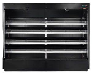 Tecnodom TDST90-CA-375B Stromboli Supermarket Remote Display with Night Blind