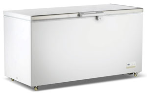 Thermaster BD520F Stainless Steel Lid 520L Chest Freezer