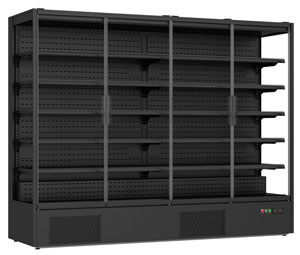Thermaster DC-250B Supermarket Panorama 4 Door Display Chiller