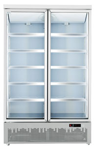 Thermaster LG-1000GBM 1000L Double Door Supermarket Fridge