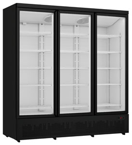 Thermaster LG-1500BGBM 1664L Triple Door Supermarket Fridge