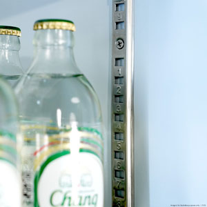 Thermaster LG-1500BGBM 1664L Triple Door Supermarket Fridge