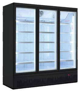 Thermaster LG-1500BGBMF 1450L Triple Door Supermarket Freezer