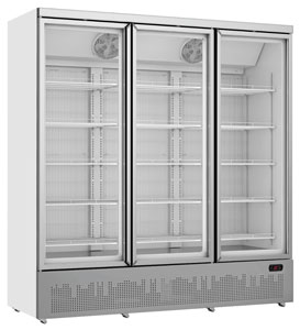 Thermaster LG-1500GBMF 1450L Triple Door Supermarket Fridge