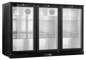 Thermaster LG-330HC 3 Door 293L Underbench Bar Fridge