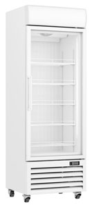 Thermaster LG-400PF 400L Single Glass Door Upright Freezer