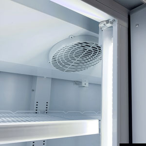 Thermaster LG-600GBM Single Door 614L Supermarket Upright Fridge