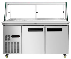 Thermaster PG150FA-XG 4 x 1/1 GN Pans Salad & Noodle Bar