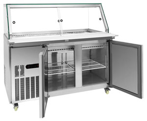 Thermaster PG150FA-XG 4 x 1/1 GN Pans Salad & Noodle Bar
