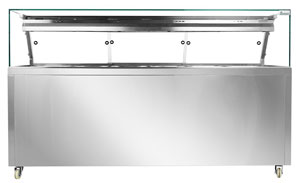 Thermaster PG210FE-XG Wet and Dry Bain Marie Display - 6 x 1/1 GN Pans