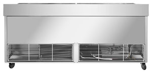 Thermaster PWB180 3 Door Deluxe Pizza Prep Bench Fridge