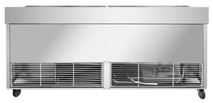 Thermaster PWB200 3 Door Deluxe Pizza Prep Bench Fridge