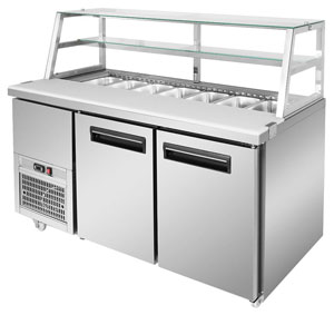 Thermaster SCB/15 Deluxe 2 Door Sandwich Bar