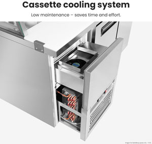 Thermaster SCB/15 Deluxe 2 Door Sandwich Bar