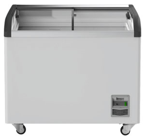 Thermaster SD-306K Glass Sliding Lid 306L Heavy Duty Supermarket Freezer