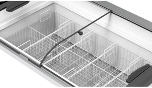 Thermaster SD-306K Glass Sliding Lid 306L Heavy Duty Supermarket Freezer
