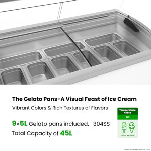Thermaster SD-415P 400L Gelato Display