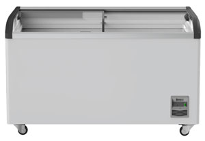 Thermaster SD-506K Glass Sliding Lid 506L Heavy Duty Supermarket Freezer