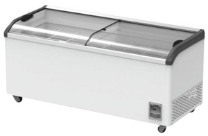 Thermaster SD-666K Glass Sliding Lid 666L Heavy Duty Supermarket Freezer
