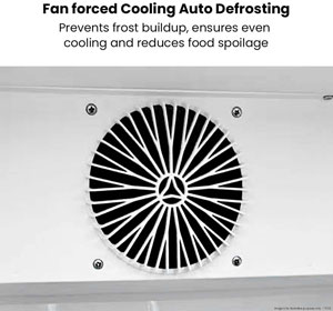 Thermaster SDC-178B Glass Door 200L Beverage Upright Fridge