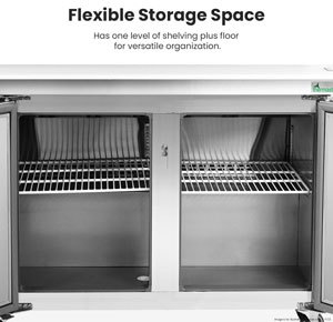Thermaster SLB120 2 Door Sandwich Preparation Fridge
