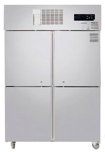 Thermaster SUC1000 4 x Half door 1000L SS Upright Fridge